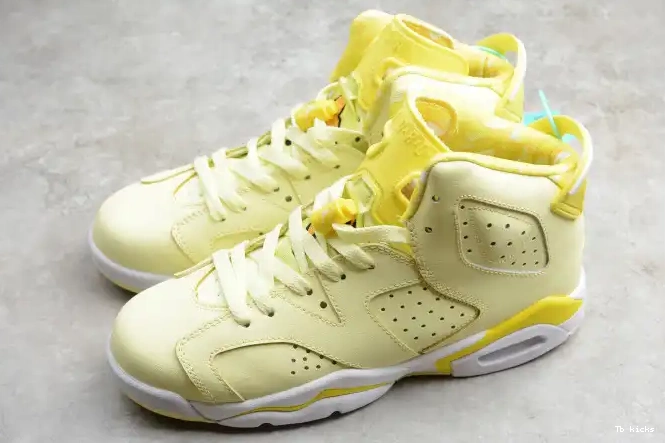 Cheap TBK Jordan (GS) Floral Air Yellow 543390-800 6 Retro Dynamic 0527